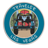 Las Vegas, Nevada Traveler! 3.5" Embroidered Iron or Sew-on Patch