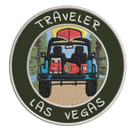 Las Vegas, Nevada Traveler! 3.5" Embroidered Iron or Sew-on Patch