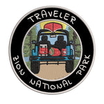 Zion National Park, Utah Traveler! 3.5" Embroidered Iron or Sew-on Patch