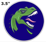 Dinosaur 3.5" Embroidered Patch Iron Sew-on Jurassic Park Series