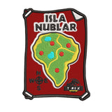 Isla Nublar Poster 3.75" W x 5" T Embroidered Iron or Sew-on Patch