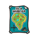 Isla Nublar Poster 3.75" W x 5" T Embroidered Iron or Sew-on Patch