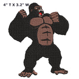 King Kong 4" Embroidered Iron or Sew-on Patch Classic Monster Horror Series