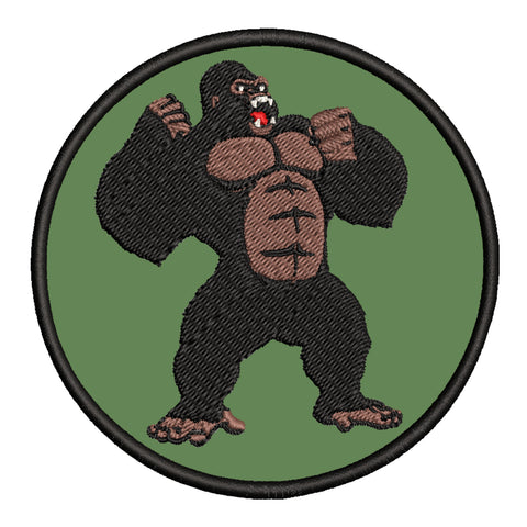 King Kong 3.5" Embroidered Iron or Sew-on Patch Classic Monster Horror Series