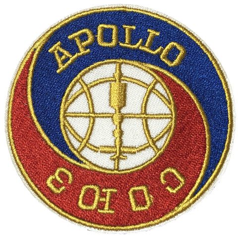 APOLLO NASA Embroidered Patch Iron-on or Sew-on Earth Vector Logo Shuttle Souvenir Space Program Explorer Astronaut Mission