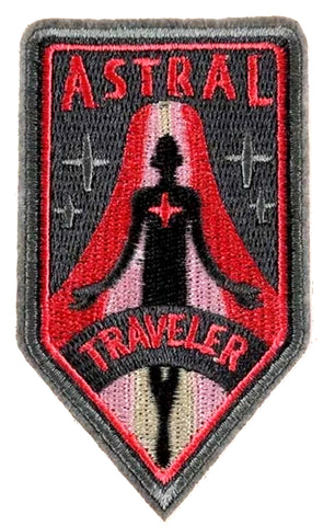 Embroidered Sew or Iron-on Backing Patches - Space Explorer Time Traveler Camp Galaxy Treehouse Road Trip Planet Bear Bike Camera