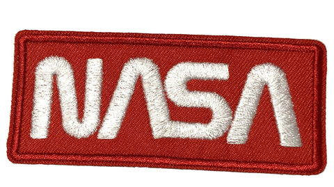 NASA Embroidered Patch Iron-on or Sew-on Earth Vector Logo Apollo Shuttle Souvenir Space Program Explorer Astronaut Mission