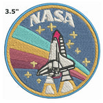 NASA 3.5" Embroidered Patch Iron Sew-on Exploration Science Space Explorer Series