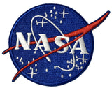 NASA 3" Embroidered Patch Iron-on or Sew-on Earth Vector Logo Apollo Shuttle Souvenir Space Program Explorer Astronaut Mission