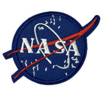 NASA 3" Embroidered Patch Iron-on or Sew-on Earth Vector Logo Apollo Shuttle Souvenir Space Program Explorer Astronaut Mission