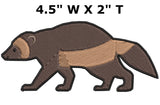 Badger 4.5" Embroidered Iron or Sew-on Patch Explore National Park Explorer Series