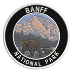 Explore Banff National Park 3.5" Embroidered Iron or Sew-on Patch