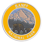 Explore Banff National Park 3.5" Embroidered Iron or Sew-on Patch