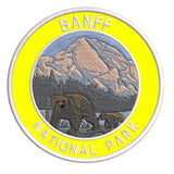 Explore Banff National Park 3.5" Embroidered Iron or Sew-on Patch