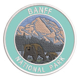 Explore Banff National Park 3.5" Embroidered Iron or Sew-on Patch