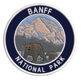 Explore Banff National Park 3.5" Embroidered Iron or Sew-on Patch