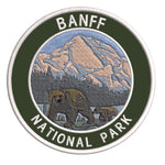 Explore Banff National Park 3.5" Embroidered Iron or Sew-on Patch