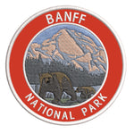 Explore Banff National Park 3.5" Embroidered Iron or Sew-on Patch