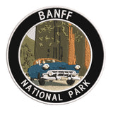 Explore Banff National Park 3.5" Embroidered Iron or Sew-on Patch