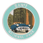 Explore Banff National Park 3.5" Embroidered Iron or Sew-on Patch