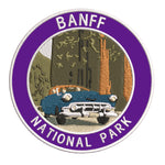 Explore Banff National Park 3.5" Embroidered Iron or Sew-on Patch