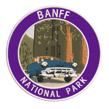 Explore Banff National Park 3.5" Embroidered Iron or Sew-on Patch