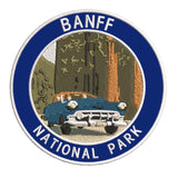 Explore Banff National Park 3.5" Embroidered Iron or Sew-on Patch