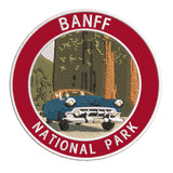 Explore Banff National Park 3.5" Embroidered Iron or Sew-on Patch