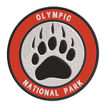 Explore Olympic National Park - Bear Claw - 3.5" Embroidered Iron or Sew-on Patch