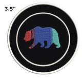 Bear 3.5" Embroidered Patch Iron or Sew-on Explorer Series