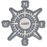 Compass - LOST - 3.5" Embroidered Patch Iron Sew-on National Park Explorer Series