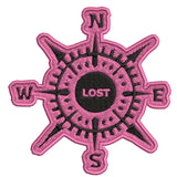 Compass - LOST - 3.5" Embroidered Patch Iron Sew-on National Park Explorer Series