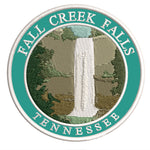 Explore Fall Creek Falls Tennessee 3.5" Embroidered Iron or Sew-on Patch Explorer Series