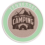 Explore Fall Creek Falls Tennessee - Camping - 3.5" Embroidered Iron or Sew-on Patch Explorer Series