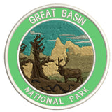 Explore Great Basin National Park 3.5" Embroidered Patch Iron Sew-on Explorer Series