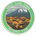 Explore Great Sand Dunes National Park 3.5" Embroidered Patch Iron Sew-on Explorer Series