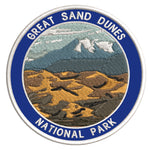 Explore Great Sand Dunes National Park 3.5" Embroidered Patch Iron Sew-on Explorer Series