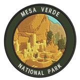 Explore Mesa Verde National Park 3.5" Embroidered Iron or Sew-on Patch