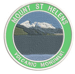 Explore Mount St. Helens Volcanic Monument 3.5" Embroidered Patch Iron Sew-on National Park Explorer Series