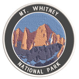 Explore Mount Whitney 3.5" Embroidered Iron or Sew-on Patch