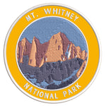 Explore Mount Whitney 3.5" Embroidered Iron or Sew-on Patch