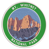 Explore Mount Whitney 3.5" Embroidered Iron or Sew-on Patch