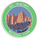 Explore Mount Whitney 3.5" Embroidered Iron or Sew-on Patch