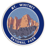 Explore Mount Whitney 3.5" Embroidered Iron or Sew-on Patch