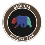 Explore Sequoia National Park 3.5" Embroidered Patch Iron or Sew-on Explorer Series