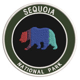 Explore Sequoia National Park 3.5" Embroidered Patch Iron or Sew-on Explorer Series