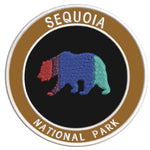 Explore Sequoia National Park 3.5" Embroidered Patch Iron or Sew-on Explorer Series