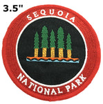 Explore Sequoia 3.5" Embroidered Iron or Sew-on Patch National Park Explorer Series