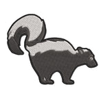 Skunk 4.5" Embroidered Iron or Sew-on Patch Explore National Park Explorer Series