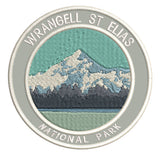 Explore Wrangell St. Elias National Park 3.5" Embroidered Patch Iron Sew-on Explorer Series